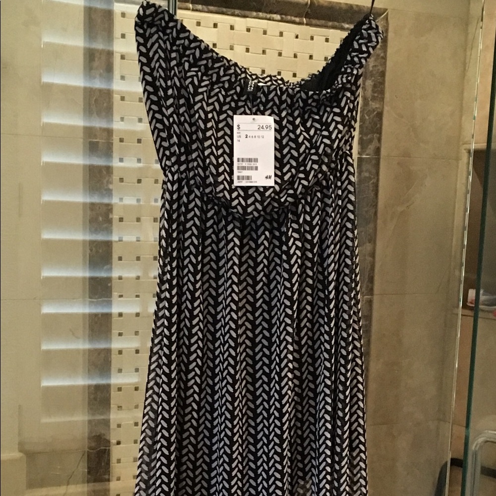 Cute Strapless maxi dress
